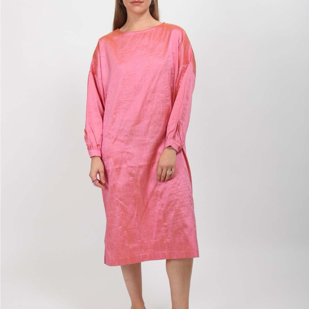 Gravel & Gold deadstock silk dress